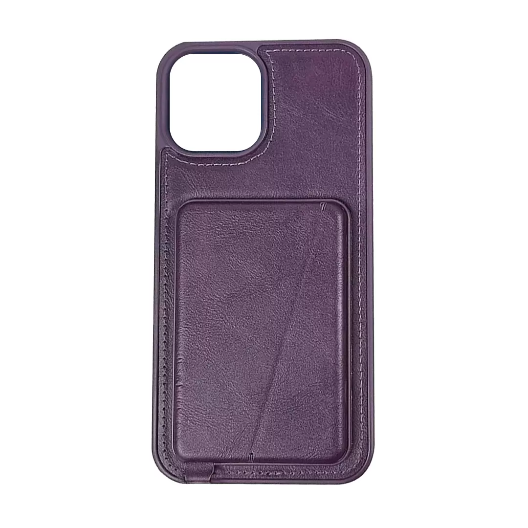 iPhone 16 Hidden Card Holder Case Purple